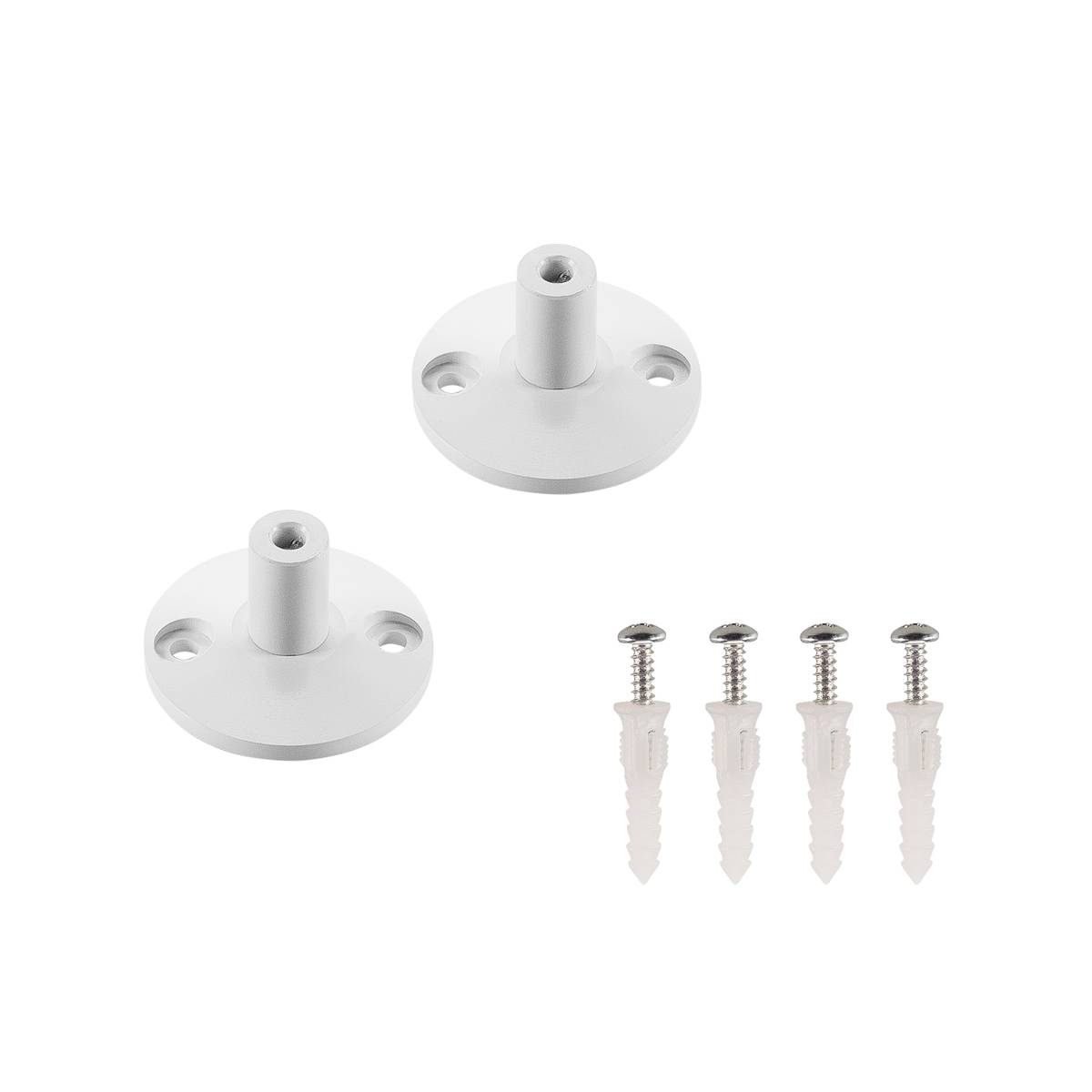 SLV 186301 TENSEO, крепление тросика без натяжителя, 3см, 2 шт., белый