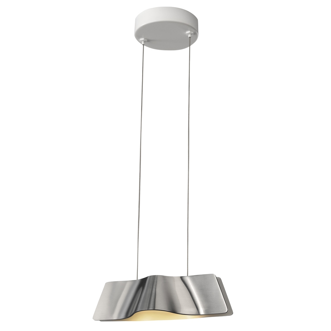 SLV 1000644 WAVE 25 PD Dim to Warm светильник подвесной 12Вт с LED 2000-3000K, 440лм, матиров. алюминий