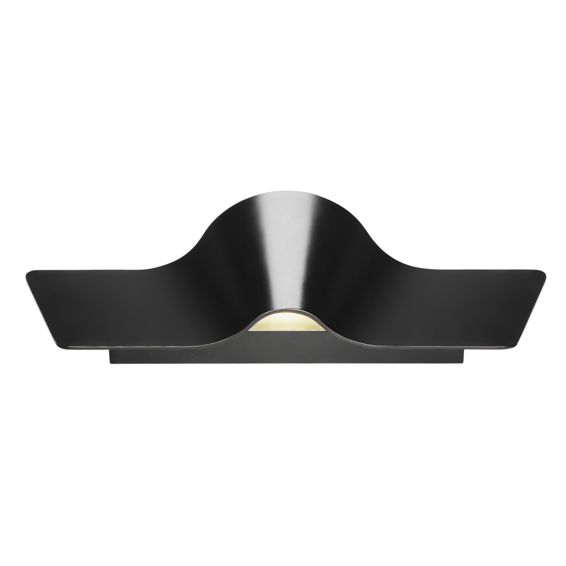 SLV 1000649 WAVE 45 WL Dim to Warm светильник настенный 22Вт с LED 2000-3000K, 800лм, черный