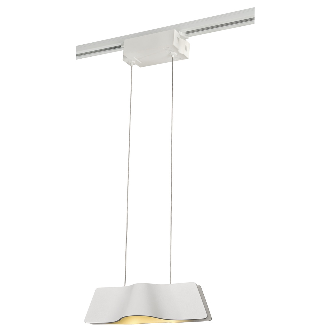 SLV 144001 1PHASE-TRACK, WAVE PD светильник подвесной c COB LED 8.6Вт (12Вт), 3000К, 880лм, белый