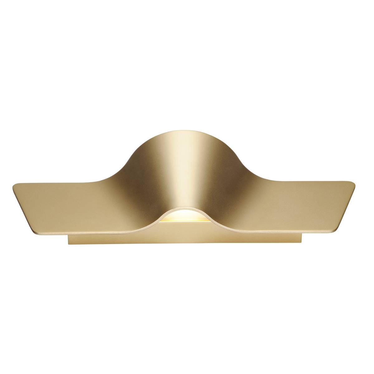 SLV 147843 WAVE 45 WL светильник настенный 21Вт с LED 3000К, 1300лм, латунь