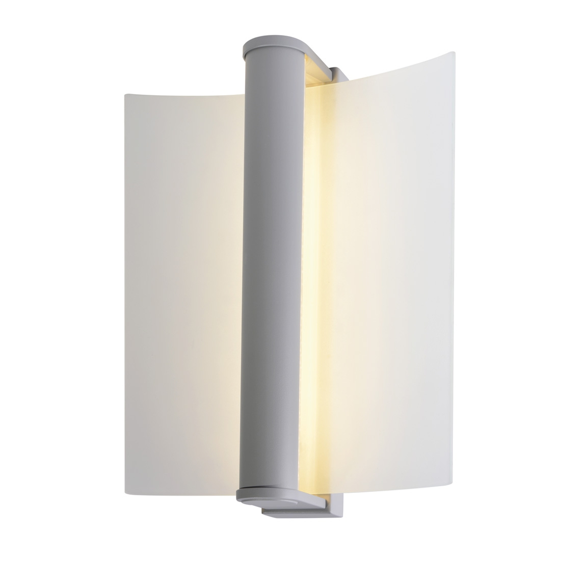 SLV 151894 ZENIT 40 светильник накладной с LED 8.8Вт (12Вт), 3000К, 700лм, с БП, серебристый/ стекло матовое