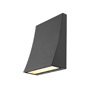 SLV 1000342 DELWA WIDE светильник настенный IP44 10Вт с LED 3000K, 910лм, 100°, антрацит (ex 230795)