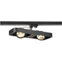 SLV 1000408 3Ph, LYNAH DOUBLE светильник 28Вт c LED 3000К, 1900лм, 2х 24°, черный