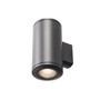 SLV 1000446 POLE PARC UP/DOWN светильник настенный IP44 56Вт c LED 3000K, 2x 2900лм, 2х 36°, черный
