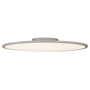 SLV 1000785 PANEL 60 ROUND CL светильник потолочный 42Вт с LED 3000К, 3150лм, 110°, серебристый