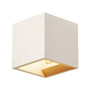 SLV 1000913 SOLID CUBE светильник настенный для лампы QT14 G9 25Вт макс., белый песчанник