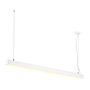 SLV 1001310 Q-LINE SINGLE LED DALI светильник подвесной 47Вт с LED 3000К, 3700лм, белый (ex 155131)