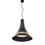 SLV 1001350 BATO 45 LED PD светильник подвесной 30Вт с LED 2700К, 1450лм, 100°,  черный/ латунь