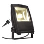 SLV 1001643 FLOOD LIGHT 25 светильник IP65 32Вт с LED 3000К, 2200лм, 90°, кабель 2м с вилкой, черный (ex 231162)
