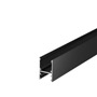 SLV 1001814 H-PROFIL, профиль накладной, 2 м, без экрана, черный