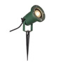 SLV 1001965 NAUTILUS 15 SPIKE светильник IP65 для лампы LED GU10 11Вт макс., кабель 1.5м с вилкой, зеленый