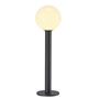 SLV 1002001 GLOO PURE 70 светильник ландшафт. IP44 для лампы E27 23Вт макс., антрацит/ стекло белое (ex 232035)