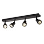 SLV 1002029 PURI QUAD CW светильник накладной для 4-х ламп GU10 по 50Вт макс., черный