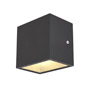 SLV 1002032 SITRA CUBE LED светильник настенный IP44 10Вт с LED 3000К, 2х 560лм, 2х 90°, антрацит