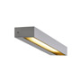SLV 1002071 PEMA® SQUARE LED светильник настенный IP54 7.7Вт c LED 3000К, 450лм, 110°, серебристый
