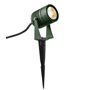 SLV 1002202 LED SPIKE светильник ландшафтный IP55 6Вт с LED 3000К, 400лм, 40°, кабель 1.5м с вилкой, зеленый