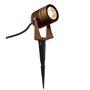 SLV 1002203 LED SPIKE светильник ландшафтный IP55 6Вт с LED 3000К, 400лм, 40°, кабель 1.5м с вилкой, бурый