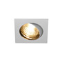 SLV 1002209 PIKA SQUARE TURNO QPAR51 светильник встраиваемый для лампы GU10 50Вт макс., хром