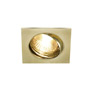 SLV 1002210 PIKA SQUARE TURNO QPAR51 светильник встраиваемый для лампы GU10 50Вт макс., латунь