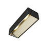 SLV 1002842 LOGS IN L светильник настенный 17Вт с LED 3000К, 1100лм, черный/ латунь