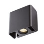 SLV 1002900 MANA OUT светильник настенный IP65 с LED 12 Вт,3000K, димм., антрацит