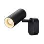 SLV 1002969 NOBLO SINGLE CW светильник накладной 8Вт с LED 2700К, 600лм, 36°, черный