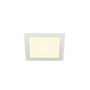SLV 1003012 SENSER 18 SQUARE светильник встраиваемый 350мА 9.7Вт с LED 3000K, 820лм, белый