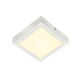 SLV 1003018 SENSER 18 SQUARE светильник накладной 12Вт с LED 3000K, 880лм, белый
