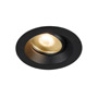SLV 1003036 DINGILO светильник встраиваемый IP44/20 4.4Вт с LED 2700К, 330лм, 40°, CRI>90, с БП, черный