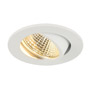 SLV 1003059 NEW TRIA 68 ROUND CS светильник встраиваемый 5.3Вт с БП и LED 2700К, 300лм, 38°, белый