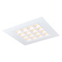 SLV 1003078 PAVANO 620x620 светильник встраиваемый с  LED 25Вт,700мА, 3000K, белый