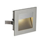 SLV 111292 FRAME CURVE LED светильник встраиваемый 350мА 1Вт с LED 3000К, 60лм, серебристый/ алюминий