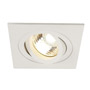 SLV 111721 NEW TRIA 78 SQUARE GU10 LS светильник встраиваемый для лампы GU10 50Вт макс., белый