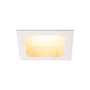 SLV 112692 VERLUX 125 светильник встраиваемый 22Вт с БП и LED 3000К, 1800лм, 80°, белый