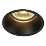 SLV 112910 HORN 1 GU10 светильник встраиваемый для лампы GU10 50Вт макс., матовый черный