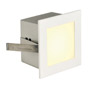 SLV 113262 FRAME BASIC LED светильник встраиваемый 350мА 1Вт с LED  3000К, 40лм, белый