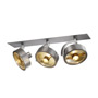 SLV 113376 KALU RECESSED QPAR 3 светильник встраиваемый для 3-х ламп ES111по 75Вт макс., матированный алюминий
