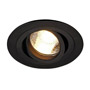 SLV 113480 NEW TRIA 78 ROUND MR16 CS светильник встраиваемый 12В для лампы MR16 50Вт макс., черный