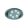 SLV 113650 TRITON 6 светильник встраиваемый с 6 PowerLED по 3Вт, 4000K, 900lm, 25°, 700mA, серебристый