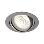 SLV 113734 NEW TRIA ROUND DLMI светильник встраиваемый с Philips DLMi 26Вт, 4000K, 2000lm, 60°, серебристый