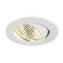 SLV 113951 NEW TRIA 68 ROUND CS светильник встраиваемый 5.3Вт с БП и LED 3000К, 300лм, 38°, белый