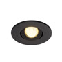 SLV 113970 NEW TRIA 40 ROUND CS светильник встраиваемый IP44 4.4Вт с БП и LED 3000К, 143лм, 30°, черный