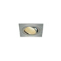 SLV 114256 NEW TRIA 110 SQUARE CS светильник встраиваемый 16Вт с БП и LED 3000К, 1120лм, 38°, матир. алюминий