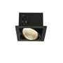 SLV 115730 KADUX 1 XL LED светильник встраиваемый 29Вт с БП и LED 3000К, 2425лм, 30°, 1-10В, черный