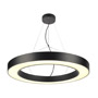 SLV 133850 MEDO RING 90 PD светильник подвесной 58Вт с LED 3000К, 3945лм, диммируемый 1-10В, черный