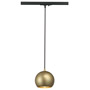 SLV 143623 1PHASE-TRACK, LIGHT EYE PD ES111 светильник подвесной для лампы ES111 75Вт макс., мат.золото/ черный