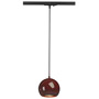 SLV 143626 1PHASE-TRACK, LIGHT EYE PD ES111 светильник подвесной для лампы ES111 75Вт макс., бордовый/ черный