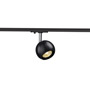 SLV 144010 1PHASE-TRACK, LIGHT EYE 90 светильник для лампы GU10 50Вт макс., черный/ хром