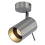 SLV 147421 ASTO TUBE 1 светильник накладной для лампы GU10 75Вт макс., матированный алюминий